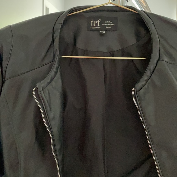 Faux leather jacket by Zara - Picture 2 of 3